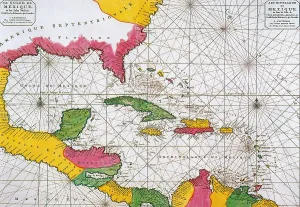 Karte der spanischen Hauptstadt von 1708