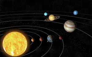 Sonnensystem, Illustration
