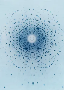 Wissenschaft Drucke: Beryl, Röntgenbeugung, Abstraktes Muster