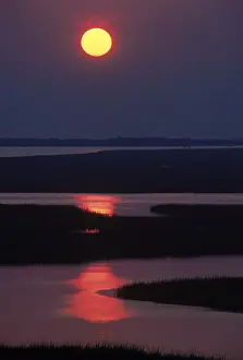 Marsh Landscape Photography Drucke: Sunrise over Marsh