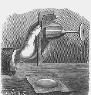 Historical Science Images Drucke: Surface Tension