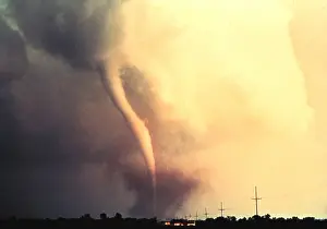 Cumulonimbus Clouds Drucke: Tornado