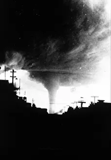 Cumulonimbus Clouds Drucke: Tornado