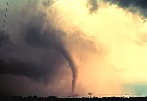 Cumulonimbus Clouds Drucke: Tornado