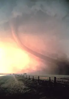 Cumulonimbus Cloud Drucke: Tornado