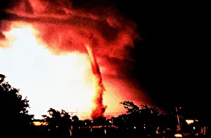 Cumulonimbus Clouds Drucke: Tornado Sequence, 3 of 4