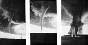 Cumulonimbus Cloud Formation Drucke: Tornadoes, 1930