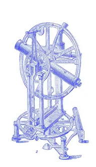 Astronomy Instruments Drucke: Transit Instrument