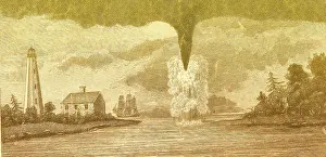 Severe Weather Conditions Drucke: Waterspout