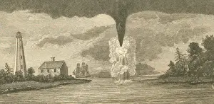 Stormy Weather Conditions Drucke: Waterspout