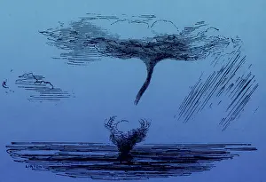Severe Weather Conditions Drucke: Waterspout
