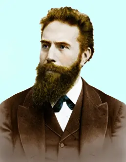Nobel Prize Physics Drucke: Wilhelm Roentgen, German Physicist