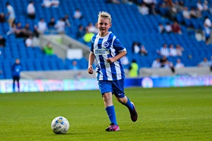 Blue And White Stripes Drucke: Nottm Forest-6738